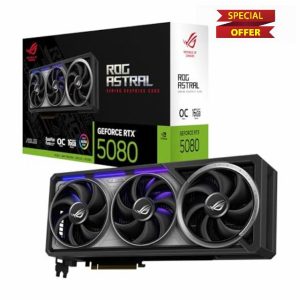 ROG Astral GeForce RTX 5080 16GB GDDR7 OC Gaming Graphics Card (PCIe 5.0