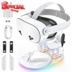 GEEKERA Meta Quest 3S Charging Dock