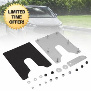 JERICMOTO Van Rear Barn Door Repair Kit/Safety Shield For Ford Custom 2012-2025
