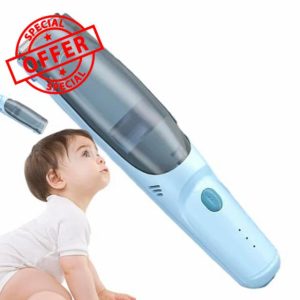 Silent Baby Hair Clippers - Ultra Quiet Waterproof Electric Hair Clippers for Kids | Cordless Electric Hair Trimmer | Child Coiper Hair Quiet