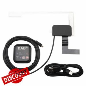 YILIANDUO DBA+ Digital Radio Receiver Car DAB Radio Adapter Antenna Kit USB DAB Digital Audio Transmission for Most Android Car Stereos