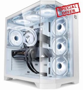 Vibox Gaming PC • AMD Ryzen 7 9800X3D 5.0GHz • Nvidia RTX 5090 32GB • 32GB 5600MHz DDR5 RAM • 2TB NVMe SSD • Windows 11 • WiFi • White