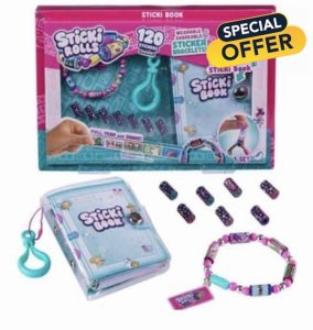 Sticki Rolls Creative Book Set with 120 Stickers