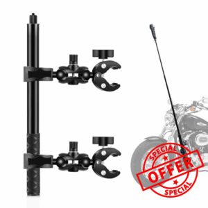 150cm Motorcycle Double Clamp Mount for Insta360 one x2