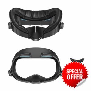 AMVR Upgraded Comfort Face Cover Pad Facial Interface Compatible with Meta/Oculus Quest 3 Accessories