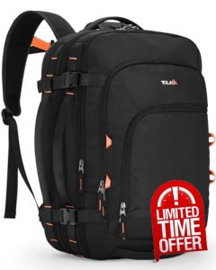 Tolaccea 35-45L Travel Laptop Backpack