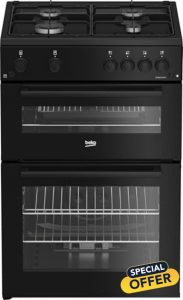 Beko FTG6201K 60cm Gas Cooker - Black            [Energy Class A+]