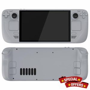 eXtremeRate Replacement Full Set Housing Shell with Buttons for Steam Deck OLED Handheld Console