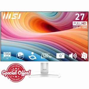 MSI PRO MP275W E2 27-Inch FHD Office Monitor - 1920 x 1080 IPS Panel