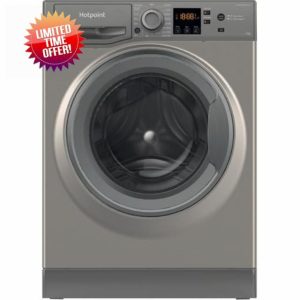 Hotpoint NSWM 1146 GG UK 11kg Washing Machine with 1400 rpm - Graphite - A Rated            [Energy Class A]