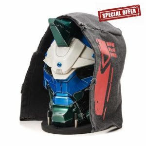 Numskull Official Destiny 2 Cayde-6 Wearable Cosplay Helmet – Premium Collector’s Mask with Display Stand and Removable Hood – Official Destiny 2 Lightfall Merchandise