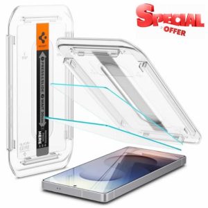 Spigen Glas.tR EZ Fit Tempered Glass Screen Protector for Samsung Galaxy S25 Ultra
