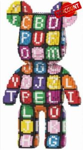 Alphabet Bear Building Block Set