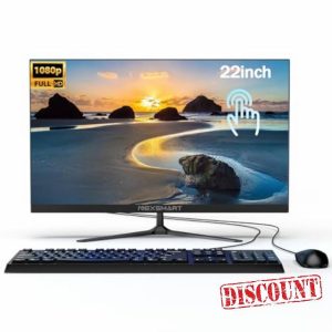DREAMFYRE All-in-One PC with a 22" Full HD IPS multi-touch display