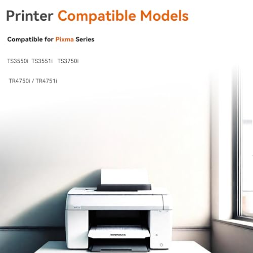 PG-575 / CL-576 XL for Canon Pixma TS3550i TR4750i TS3551i TS3750i TR4751i Printer (1 Black