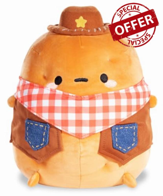 Smoko Cowboy Tayto Potato Plush
