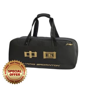 Li-Ning Black Square Badminton Racket Bag