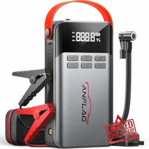 Car Battery Booster Jump Starter with 150PSI Air Compressor