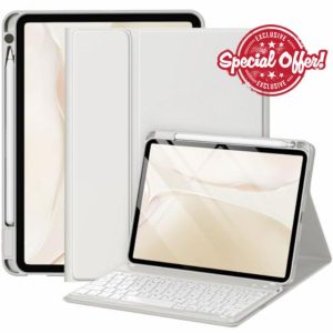Case with Keyboard for iPad Air 11 Inch (M3 2025/M2 2024)