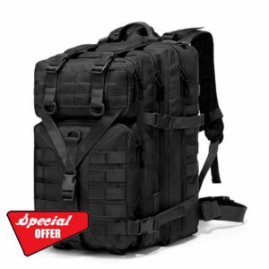 Tactical Backpack - 45L Military Tactical Backpack for Men Women