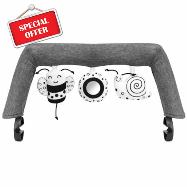 iGRATENS Baby Bouncer Toy Bar