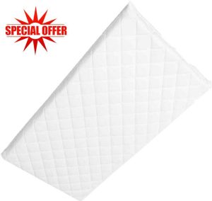 Travel Cot Mattress 90 x 52 x 7.5 cm – Fits Red Kite