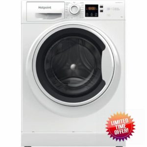 NSWA 946 WW UK 9kg Washing Machine with 1400 rpm - White - A Rated            [Energy Class A]