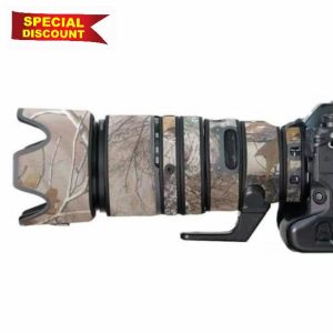 Waterproof Camouflage Lens Cover for Nikon Z 100-400mm F4.5-5.6 VR S –Perfect for Wildlife and Sports Photography (Jungle Camouflage)