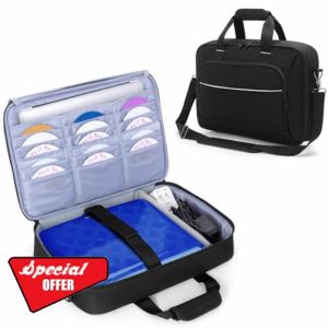 Rexmica Travel Carrying Case for Portable DVD Player (Fits 14.1-17.5 inch)
