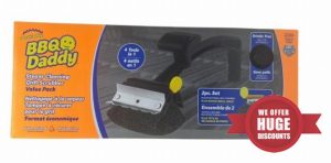 Scrub Daddy - BBQ Daddy Steam Cleaning Grill Scrubber Value Pack