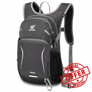 SKYSPER Hiking Backpack Small 20L Travel Rucksack Lightweight Daypack Unisex Pack for Women Me