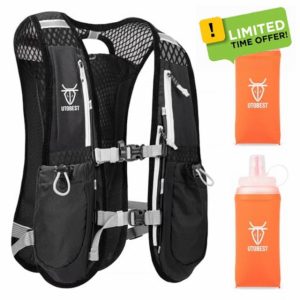 UTOBEST Running Vest Running Backpacks Lightweight Adjustable Hydration Pack 5L for Men & Women