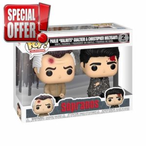 Funko POP! TV: The Sopranos – Paulie & Christopher 2 Pack - Collectable Vinyl Figure - Gift Idea - Official Merchandise - Toys for Kids & Adults - TV Fans - Model Figure for Collectors
