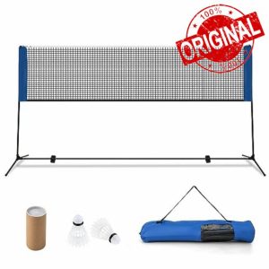 GYMAX Portable Badminton Net Set