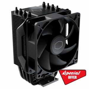 Cooler Master Hyper 411 Nano CPU Air Cooler - 4 Heat Pipes (TDP 180W)