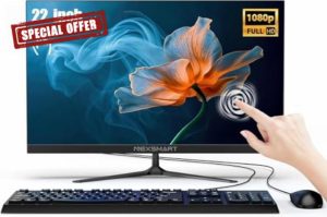 22" Desktop Computer All-In-One pc FHD 8GB RAM 512GB ROM