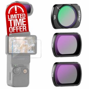 Neewer ND & CPL Filter Kit for Pocket 3 (3 Pack)