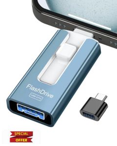 GNASEET USB Stick 256GB for Phone