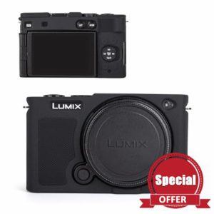 MUZIRI KINOKOO Soft Silicone Case Compatible for Panasonic Lumix S9 Mirrorless Camera