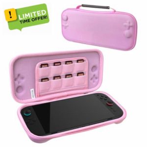 Hermitshell Hard Travel Case for Nintendo Switch 2 Controller (Only case) (Pink
