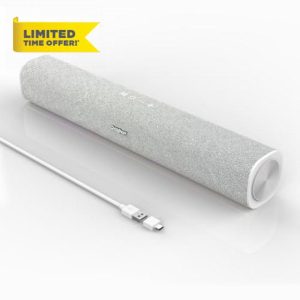 SOULION R100 PC Speakers with Dynamic Lighting Bar Audio-Light Sync/Display for Desktop