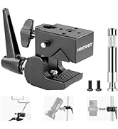 NEEWER ST195 Photography Light Stand, 1.5-6.4 ft/47-195 cm Aluminium Reversible Studio Lighting T...