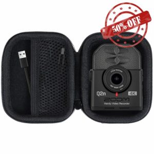 Hard Carry Case Compatible with Zoom Q2n-4K Audio Video Recorde