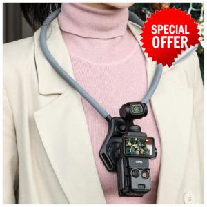 Magnetic Neck Holder for DJI OSMO Pocket 3 Accessories with Magnetic Mount Stand Combo