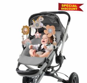 Tiny Love Sunny Stroll Activity Arch with 6 Baby-Activated Toys