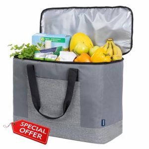60L Large Insulated Cooler Bag - Leak-Proof