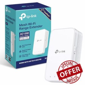 TP-Link RE300 AC1200Mbps WiFi Extender Booster Dual Band