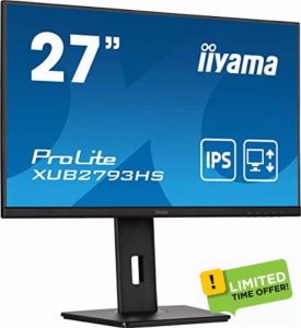 iiyama XUB2793HS-B7 27 inch IPS Slim Bezel