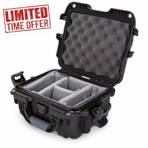 NANUK 905 Waterproof Hard Case with Padded Dividers - Black