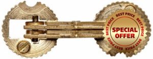 SOSS Mortise Mount Invisible Barrel Hinge